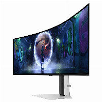 Samsung 124,0cm/49" (5120x1440) Samsung Odyssey G9 G93SD S49DG934SU 32:9 OLED 0,03ms 240Hz DisplayPort HDMI Micro-HDMI VESA HDR FreeSync G-Sync Silvr – Ansicht 5