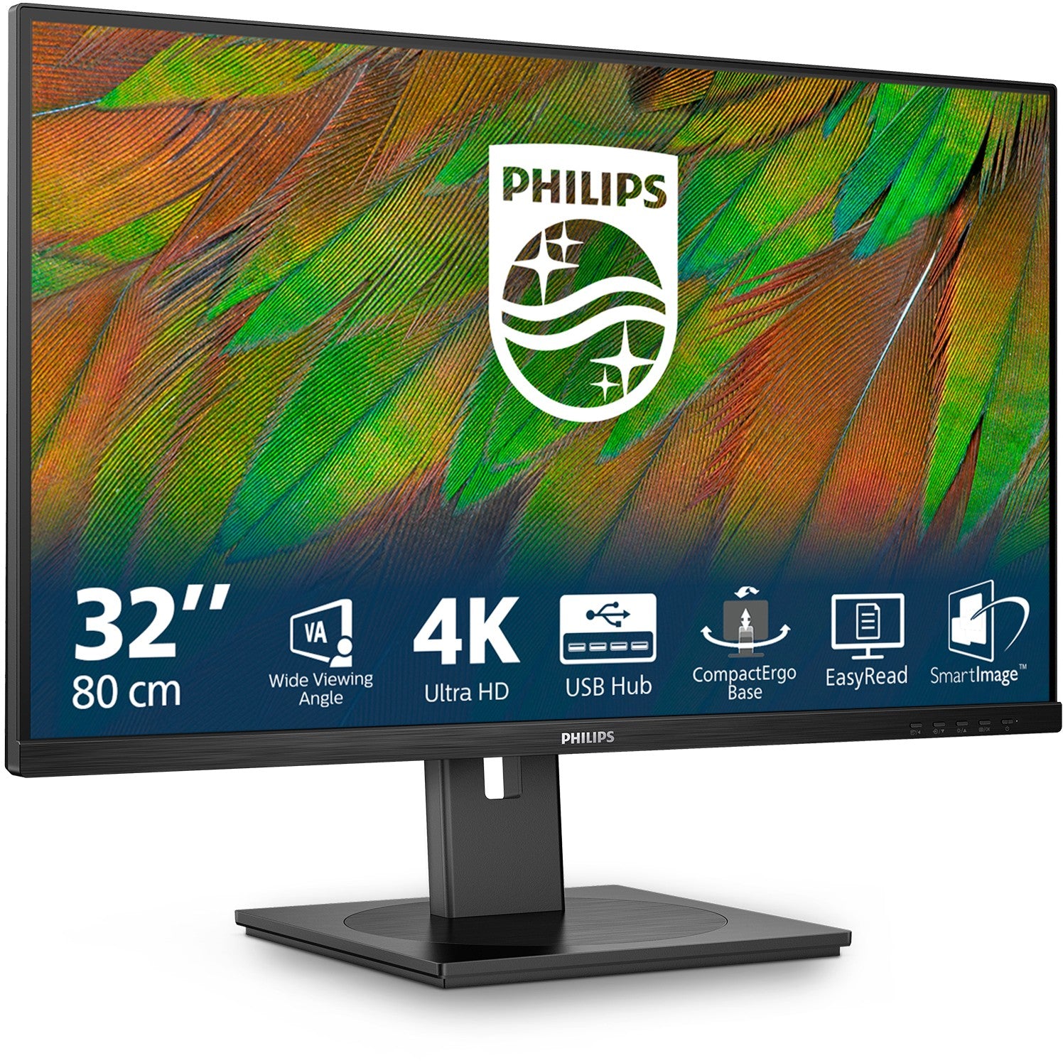 Philips 80.0cm (31.5") 32B1N3800 16:09 HDMI+DP+USB black