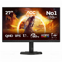AOC 68,6cm/27" (2560x1440) G4 16:9 QHD FastIPS 0,5ms 180Hz HDR10 HDMI DP Pivot Gaming Black