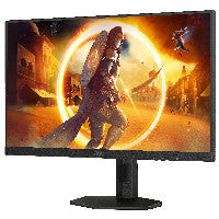 AOC 68,6cm/27" (2560x1440) AOC G4 Q27G4XF 16:9 QHD FastIPS 0,5ms 180Hz HDR10 HDMI DP Pivot Gaming Black – Ansicht 6