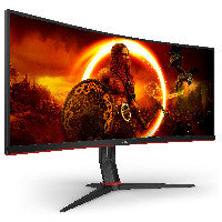 AOC 86.4cm (34") CU34G2XP/BK 21:09 2xHDMI+2xDP+USB Curved retail – Ansicht 4