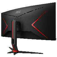 AOC 86.4cm (34") CU34G2XP/BK 21:09 2xHDMI+2xDP+USB Curved retail – Ansicht 8