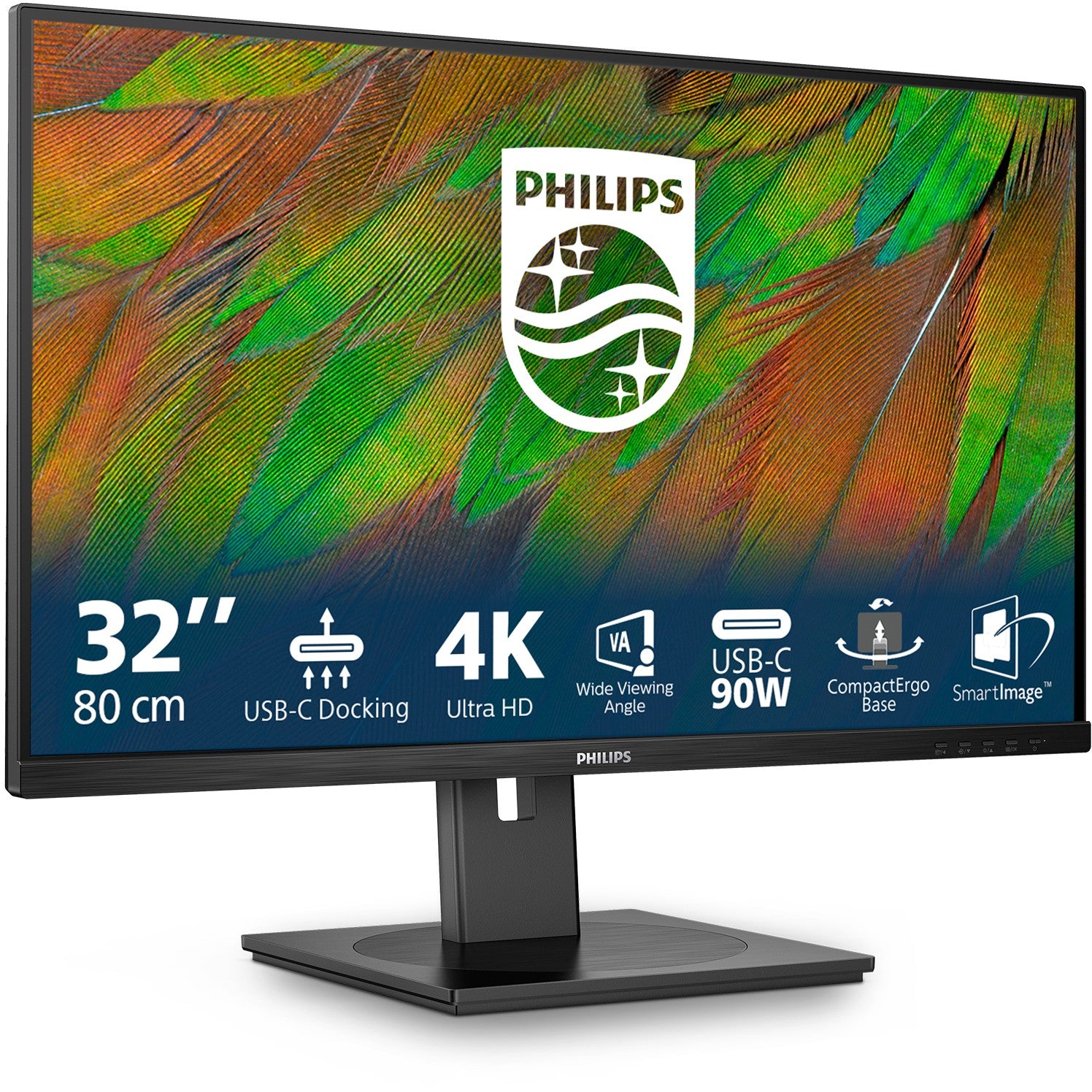 Philips 80.0cm (31.5") 32B1U3900 16:09 HDMI+DP+USB-C black