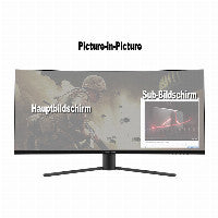 LC-Power 86.36cm (34") LC-M34-UWQHD-165-C VA+DP+HDMI – Ansicht 6