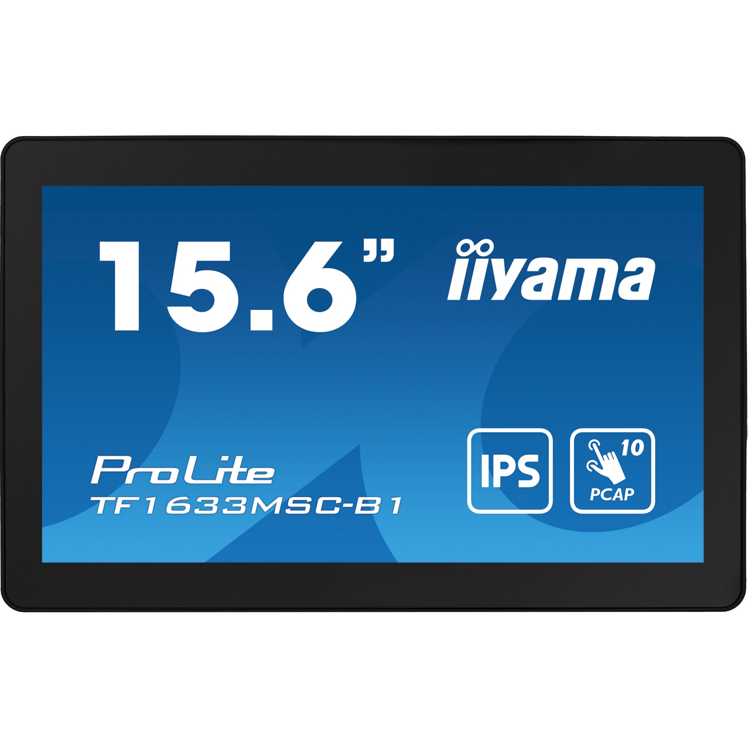IIYAMA 39.5cm (15.6") TF1633MSC-B1 16:9 M-Touch HDMI+DP bl. retail
