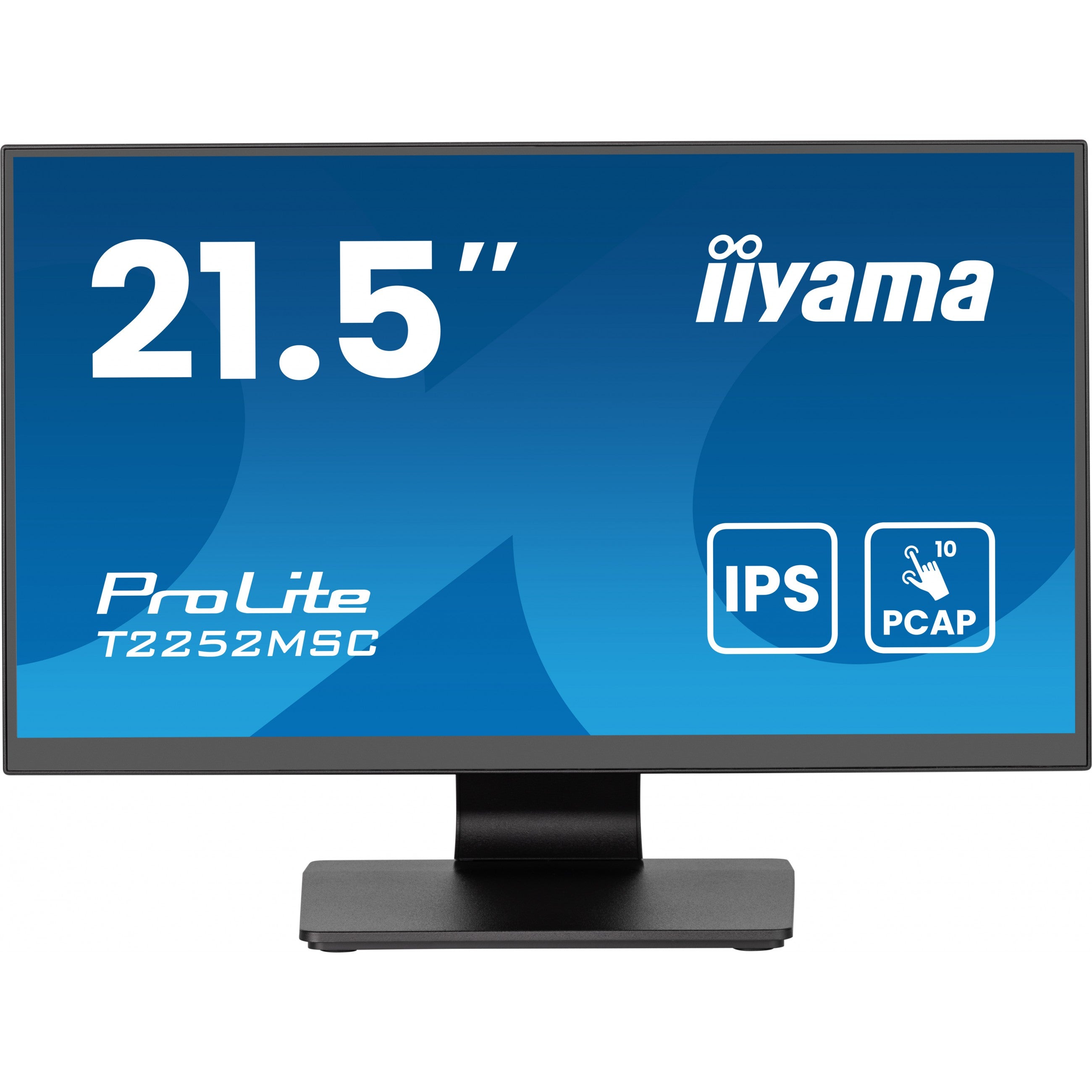 IIYAMA 54.5cm (21.5") T2252MSC-B2AG 16:9 Touch HDMI+2USB+DP