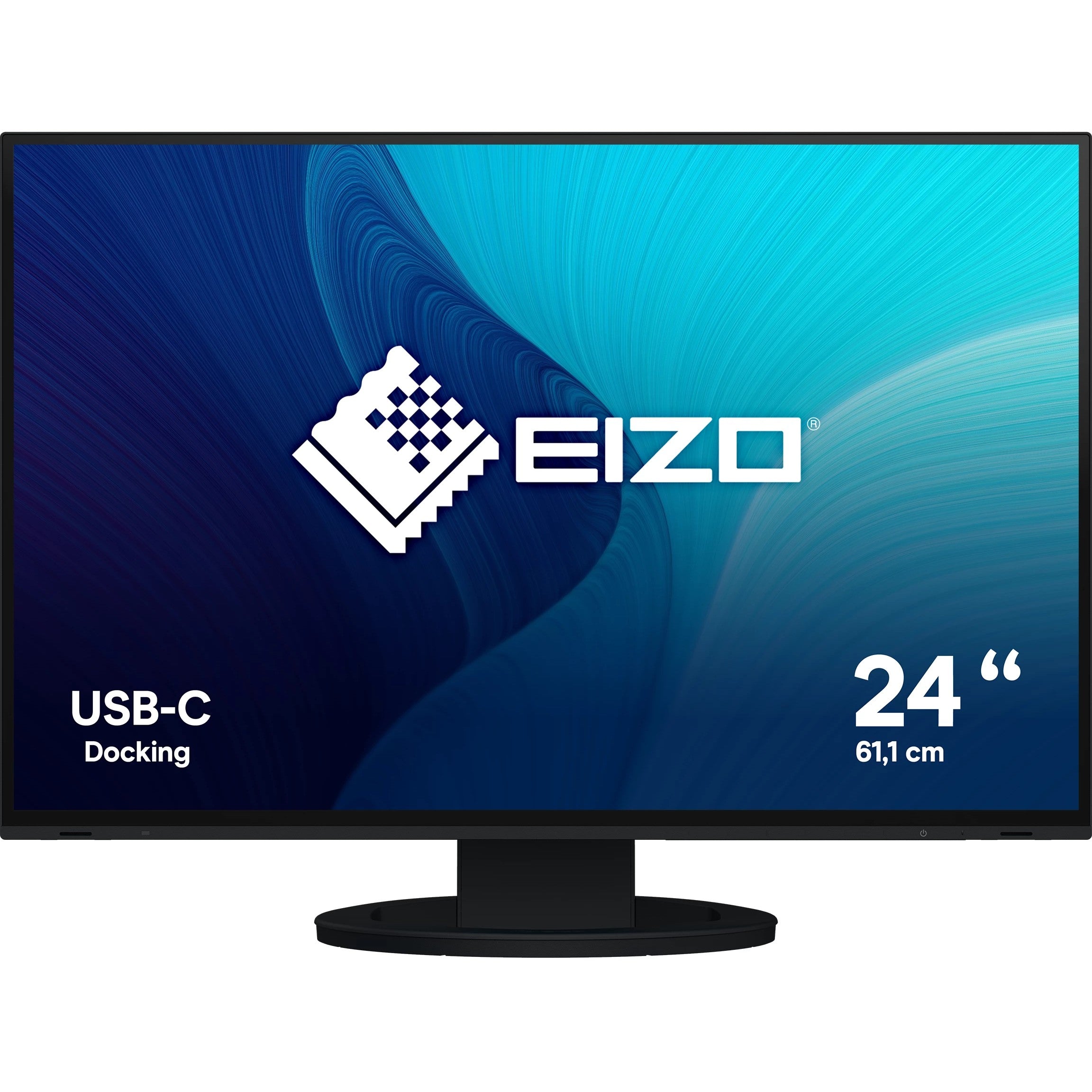 EIZO 61.0cm (24") EV2485-BK 16:10 HDMI+DP+USB-C IPS bl.