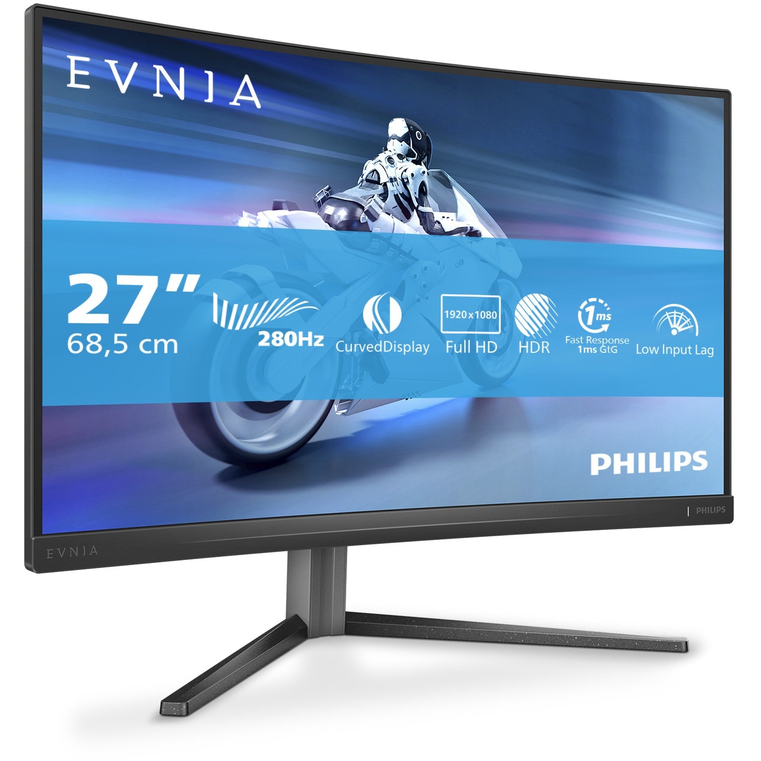 Philips 68.5cm (27.0") 27M2C5200W 16:09 2xHDMI+2xDP VA