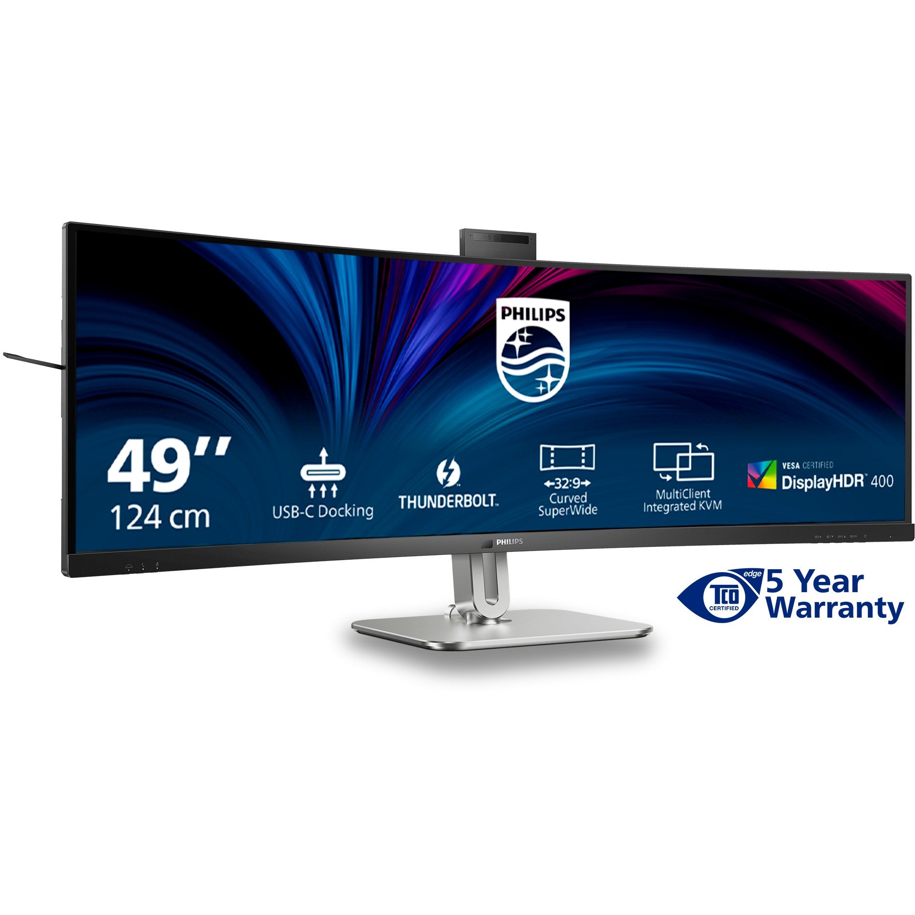 Philips 124.0cm(48.8") 49B2U6903CH 32:09 2xHDMI+DP+USB-C Web