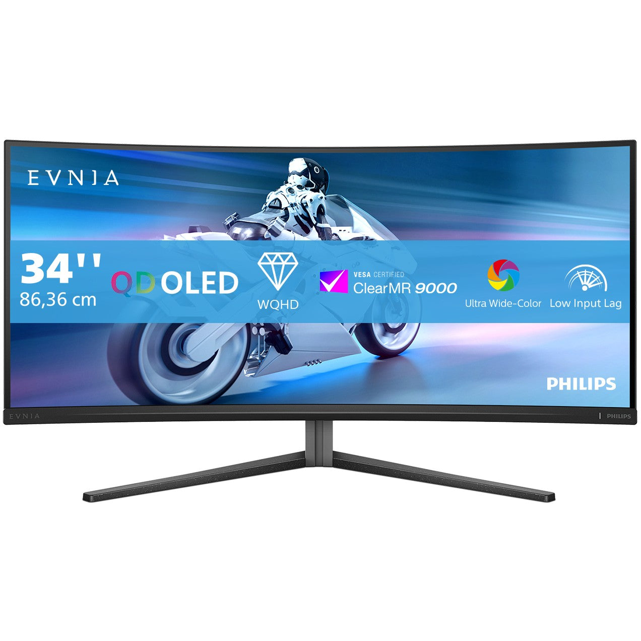 Philips Evnia 34M2C6500 34Zoll WQHD OLED Curved Monitor