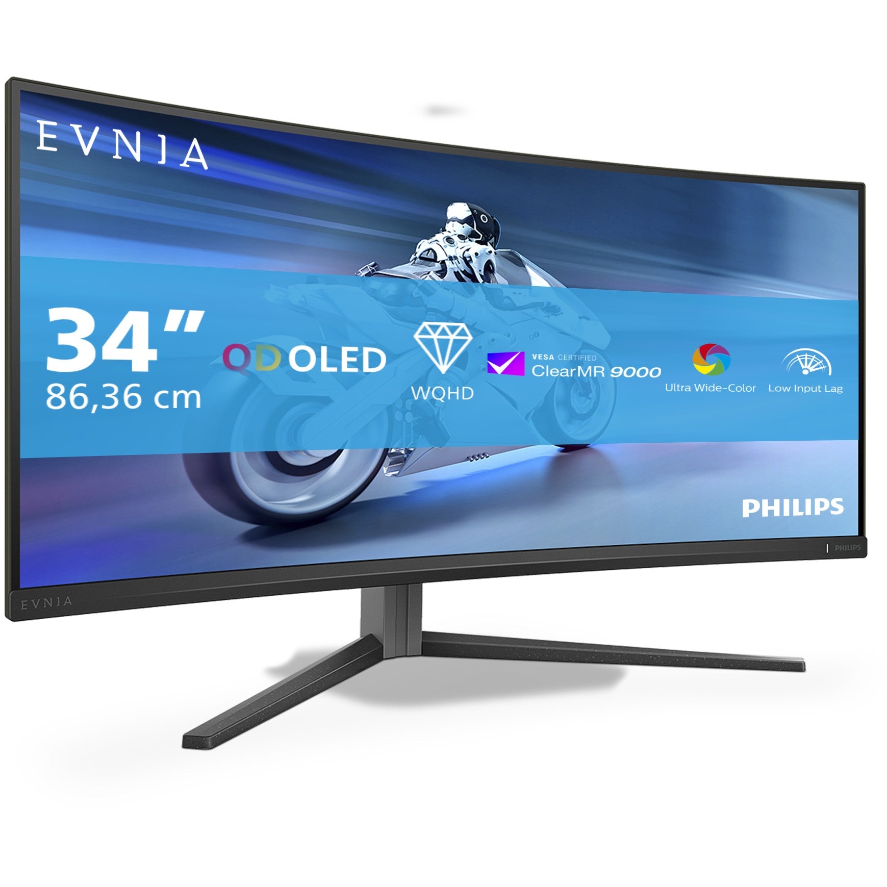 Philips Evnia 34M2C6500 34Zoll WQHD OLED Curved Monitor