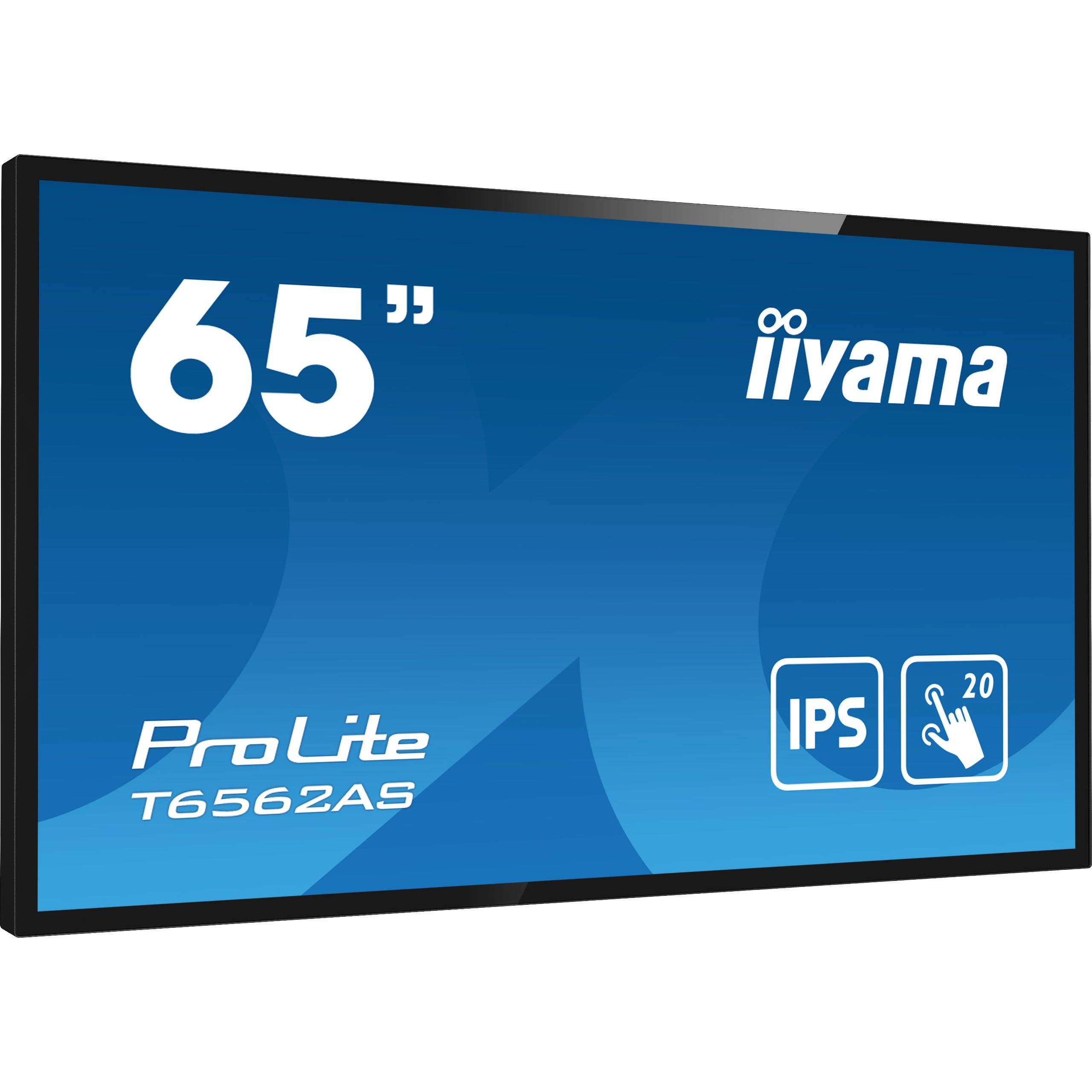 IIYAMA 164.0cm(65") T6562AS-B1 16:9 Touch 3xHDMI+2xUSB retail (Speditionsversand)