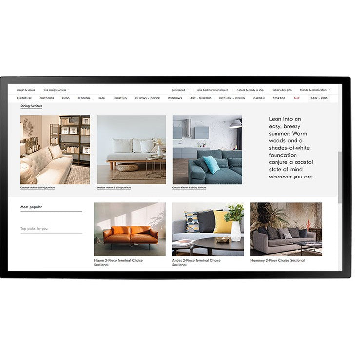 AG neovo TX-4302 109.2cm 10 Point Touch black