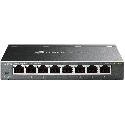 TP-Link TL-SG108S 8-Port Gigabit Desktop Switch