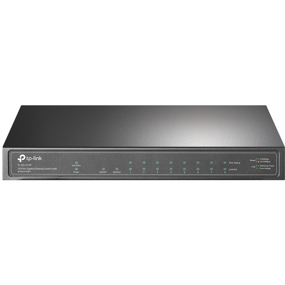 TP-Link Switch TL-SG1210P 10-Port Gigabit PoE