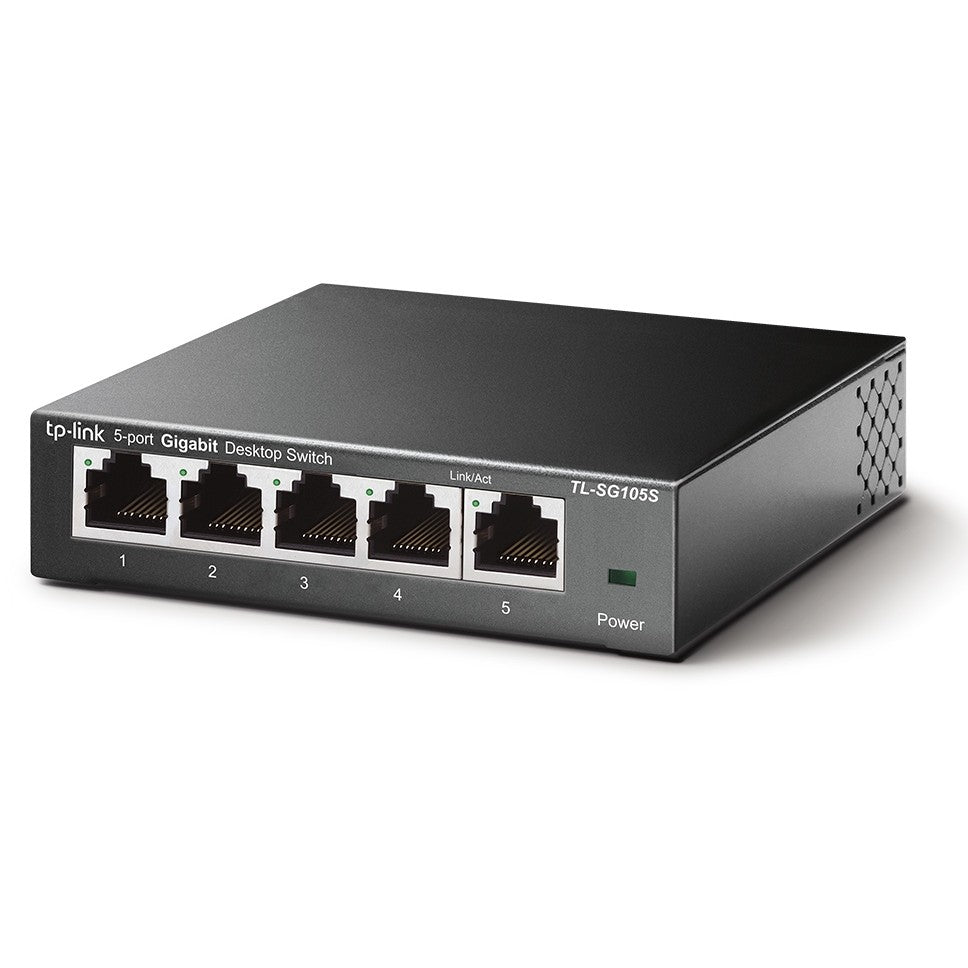 TP-Link Switch 5x GE TL-SG105s Metall Gehäuse