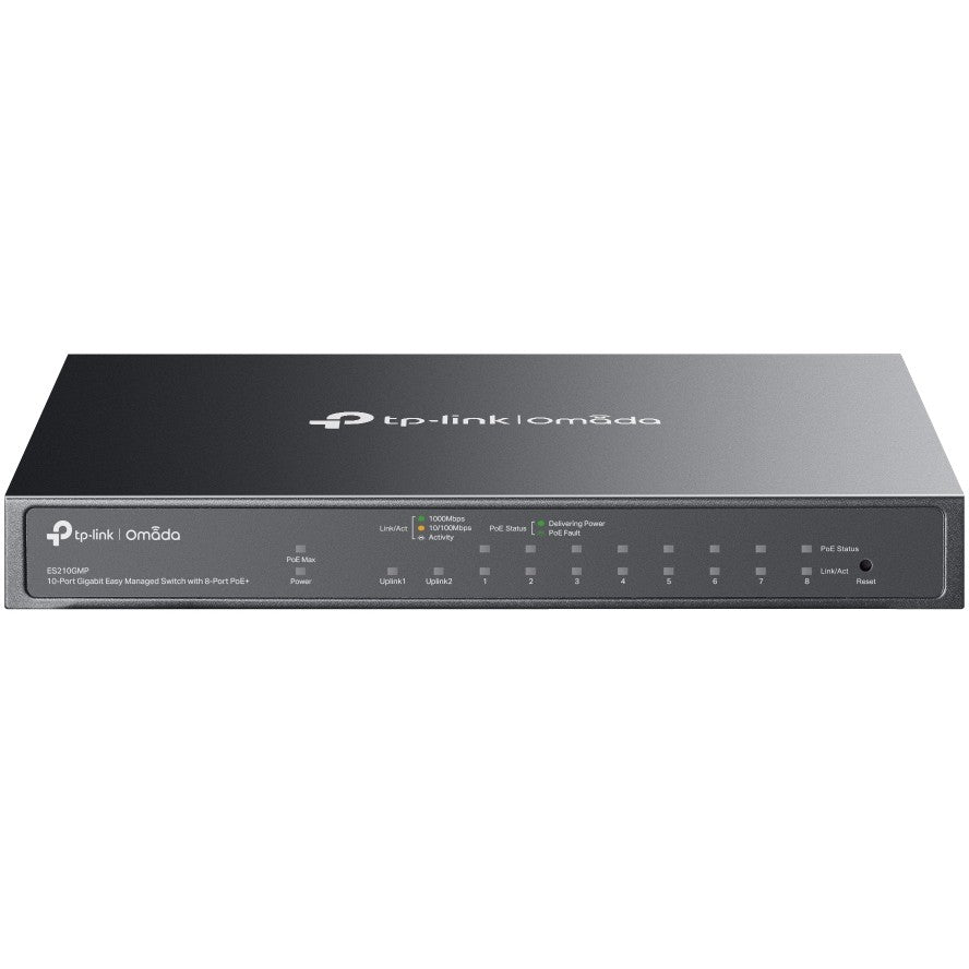 TP-Link Omada Switch 8x GE ES210GMP 8-Port PoE+