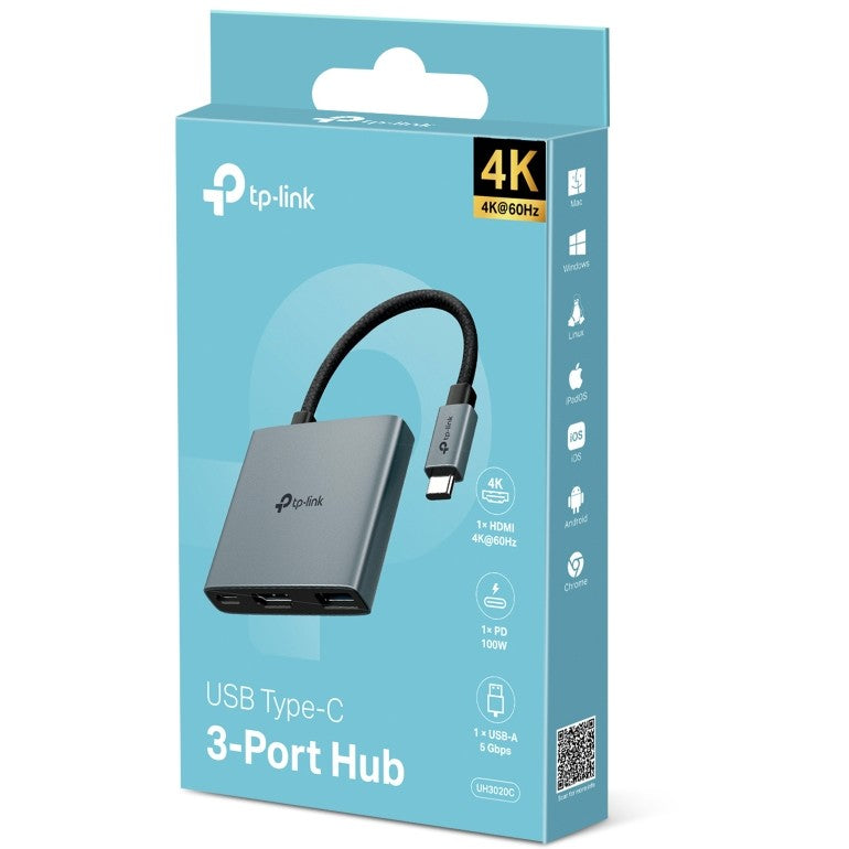 TP-Link HUB UH6120C USB-C 3-Port Hub