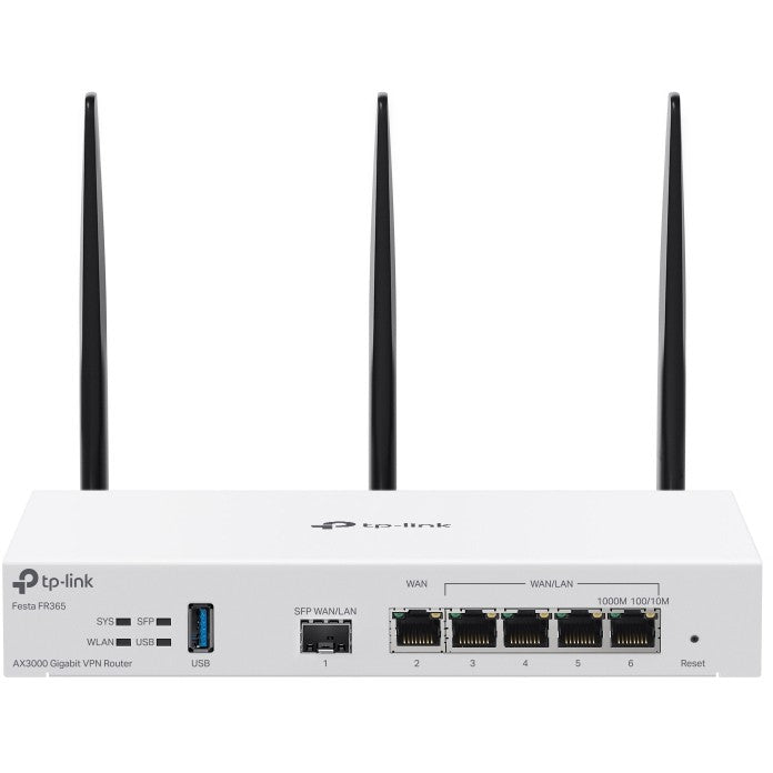 TP-Link WL-Router Festa FR365 Gigabit VPN-Router (AX3000)