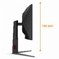 AOC 86,4cm/34" (3440x1440) AOC CU34G4Z 21:9 WQHD Fast VA 1ms 240Hz HDMI DisplayPort USB VESA HDR Curved Black – Ansicht 2