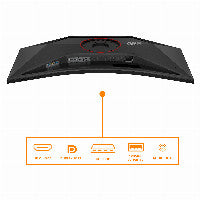 AOC 86,4cm/34" (3440x1440) AOC CU34G4Z 21:9 WQHD Fast VA 1ms 240Hz HDMI DisplayPort USB VESA HDR Curved Black – Ansicht 3