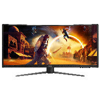 AOC 86,4cm/34" (3440x1440) AOC CU34G4Z 21:9 WQHD Fast VA 1ms 240Hz HDMI DisplayPort USB VESA HDR Curved Black – Ansicht 4
