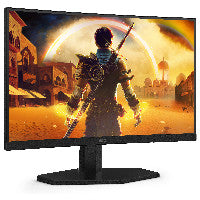 AOC 59,9cm/23,6" (1920x1080) AOC C24G42E 16:9 Fast VA 1ms 180Hz HDMI2.0 DisplayPort1.4 Speaker AdaptiveSync Curved HDR10 Black/Red – Ansicht 5