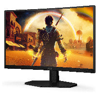 AOC 59,9cm/23,6" (1920x1080) AOC C24G42E 16:9 Fast VA 1ms 180Hz HDMI2.0 DisplayPort1.4 Speaker AdaptiveSync Curved HDR10 Black/Red – Ansicht 6