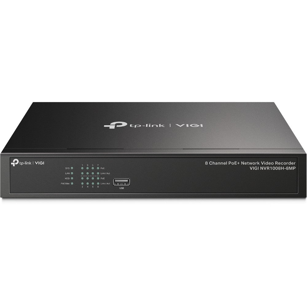 TP-Link Omada IPCam VIGI NVR1008H-8MP Channel PoE Network