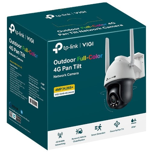 TP-Link Omada IPCam VIGI C540-4G(4mm) 4MP 4G LTE Full-Color
