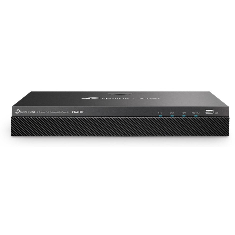 TP-Link Omada IPCam VIGI NVR2008H-8MP-2TB 8 Channel PoE+