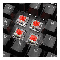 SHARKOON Gaming Tastatur Skiller SGK20 schwarz-rot DE – Ansicht 2
