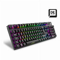 SHARKOON Gaming Tastatur Skiller SGK20 schwarz-braun DE – Ansicht 2