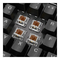 SHARKOON Gaming Tastatur Skiller SGK20 schwarz-braun DE – Ansicht 3