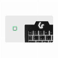 KeySonic KSK-3210ELU (DE) Super-Mini Touchpad schwarz – Ansicht 4