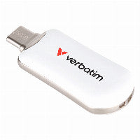 Verbatim STICK 256GB Verbatim Plectra White USB-C Flash Drive 30230 – Ansicht 3