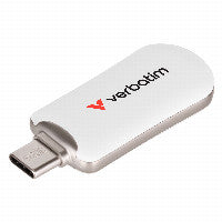 Verbatim STICK 512GB Verbatim Plectra White USB-C Flash Drive 30231 – Ansicht 3