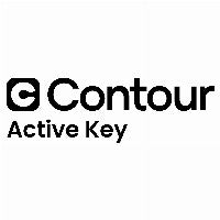 Contour Design Active Key AK-4400-T Tastatur Universal USB UK Englisch Weiß