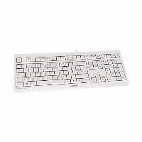 Cherry KC 1000 Corded CH-Layout weiß/grau – Ansicht 4