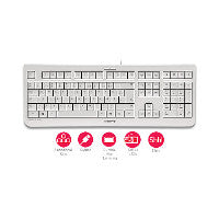 Cherry KC 1000 Corded CH-Layout weiß/grau – Ansicht 5