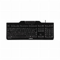 CHERRY KC 1000 SC Tastatur Universal USB AZERTY Belgisch Schwarz