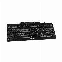 CHERRY KC 1000 SC Tastatur Universal USB AZERTY Belgisch Schwarz