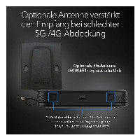 NETGEAR WL-Router MR3150-100EUS Nighthawk M3 5G Mobil – Ansicht 4