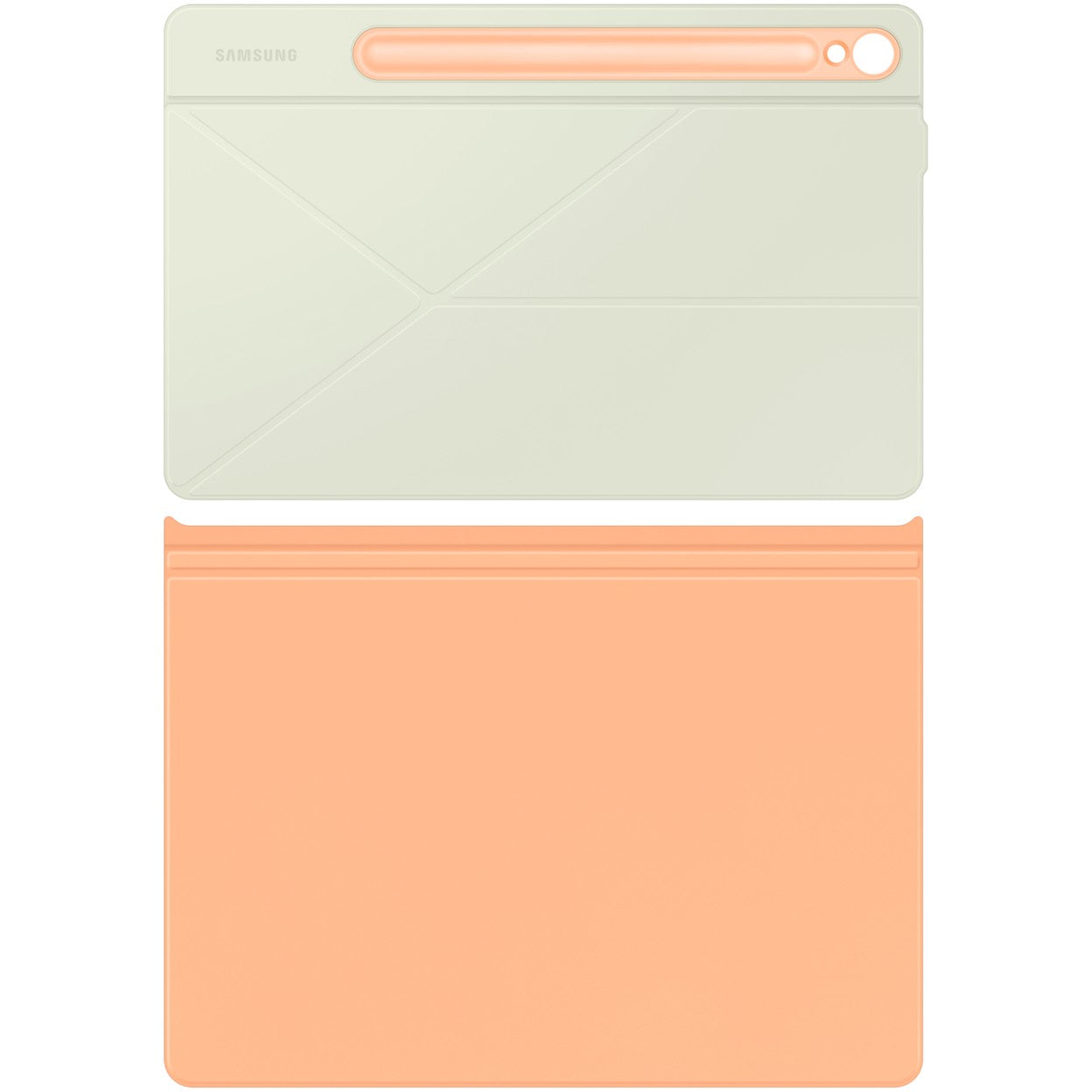 Samsung Smart Book Cover f. Galaxy Tab S9/S9 FE/S10 FE. Orange