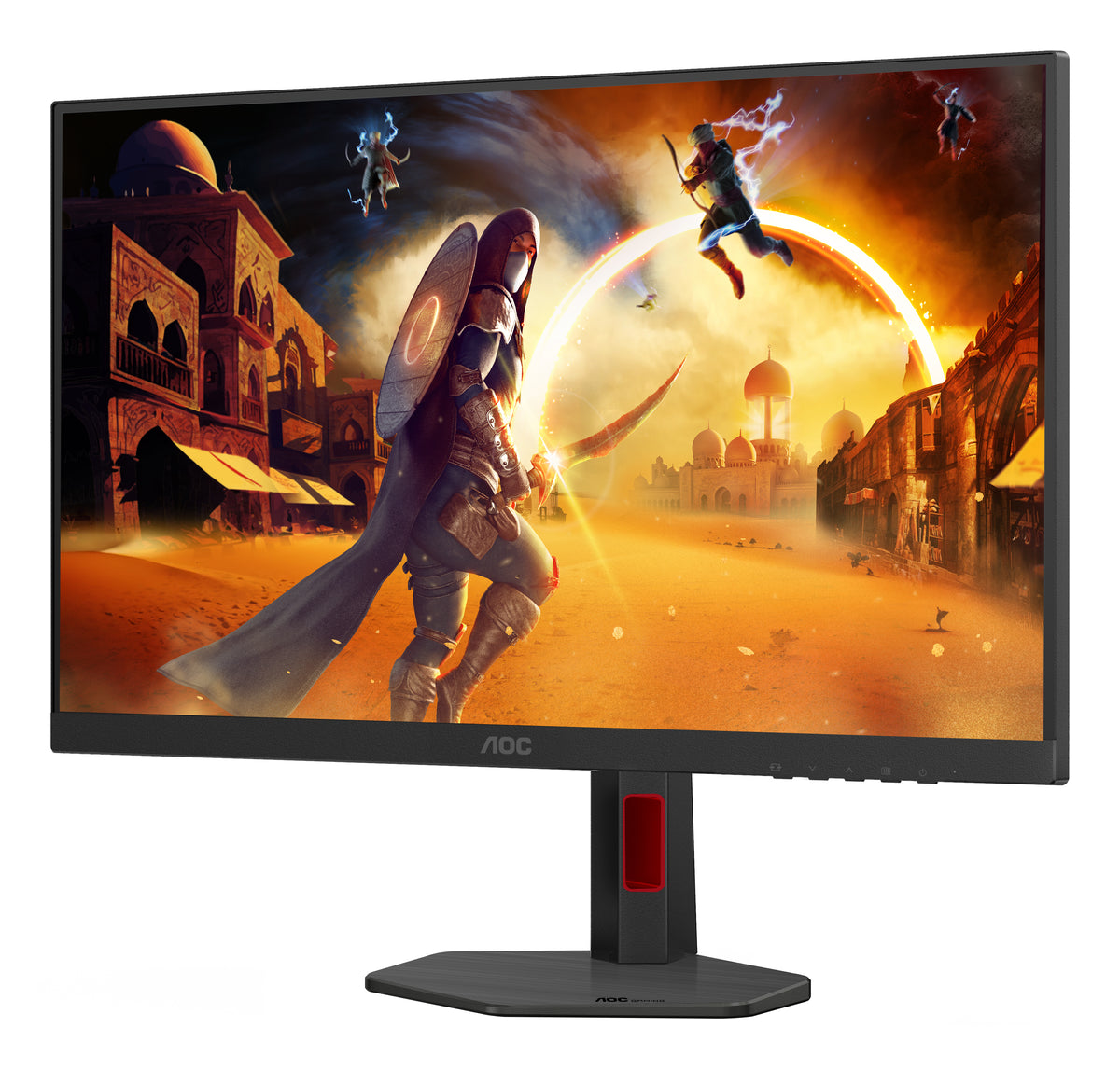 AOC G4 Q27G4ZR Computerbildschirm 68,6 cm (27") 2560 x 1440 Pixel Quad HD LED Schwarz, Rot