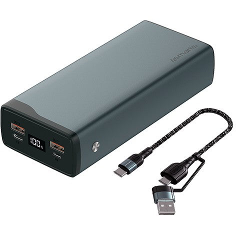 4smarts Powerbank VoltHub Pro 26800mAh QuickCharge PD gunmetal