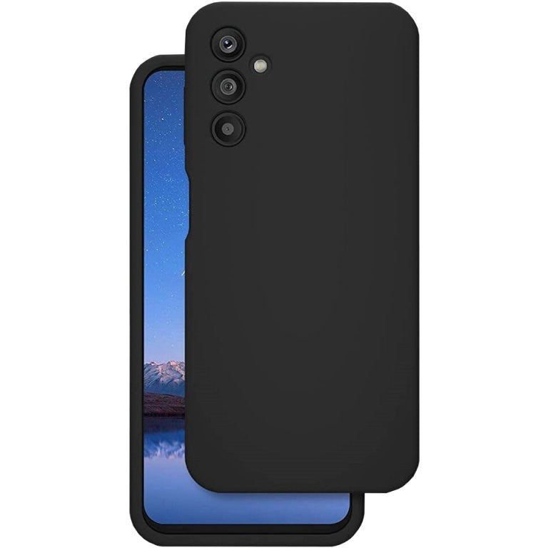 4smarts Silicone Case Cupertino f. Samsung Galaxy A14 schwarz