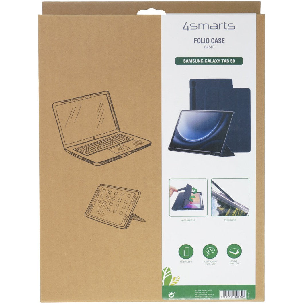 4smarts Folio Case Basic fr Samsung Galaxy Tab S10 Ultra