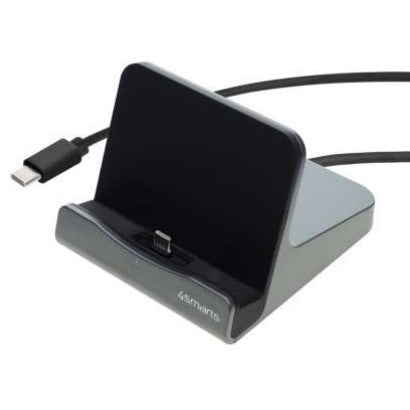 4smarts Ladestation VoltDock Tablet USB-C 60W gunmetal