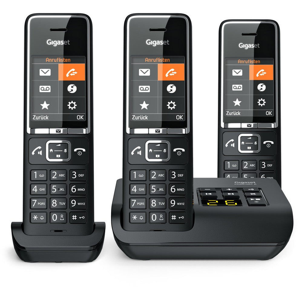 Gigaset COMFORT 550A trio schwarz/chrom